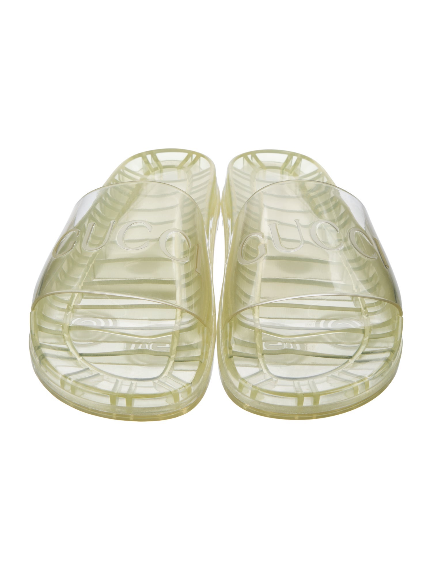 Gucci PVC Flip Flops